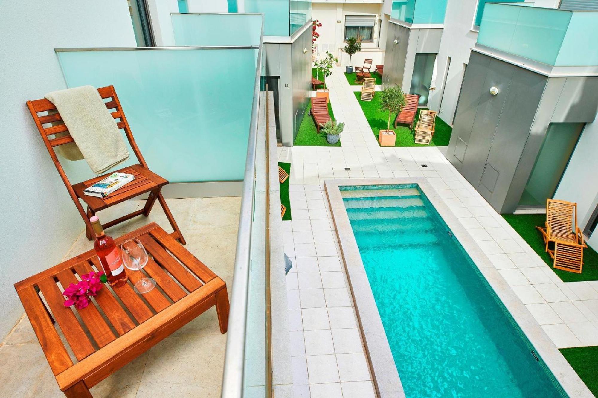 Vila Beautiful Town Centre Townhouse With Shared Pool Tavira Exteriér fotografie